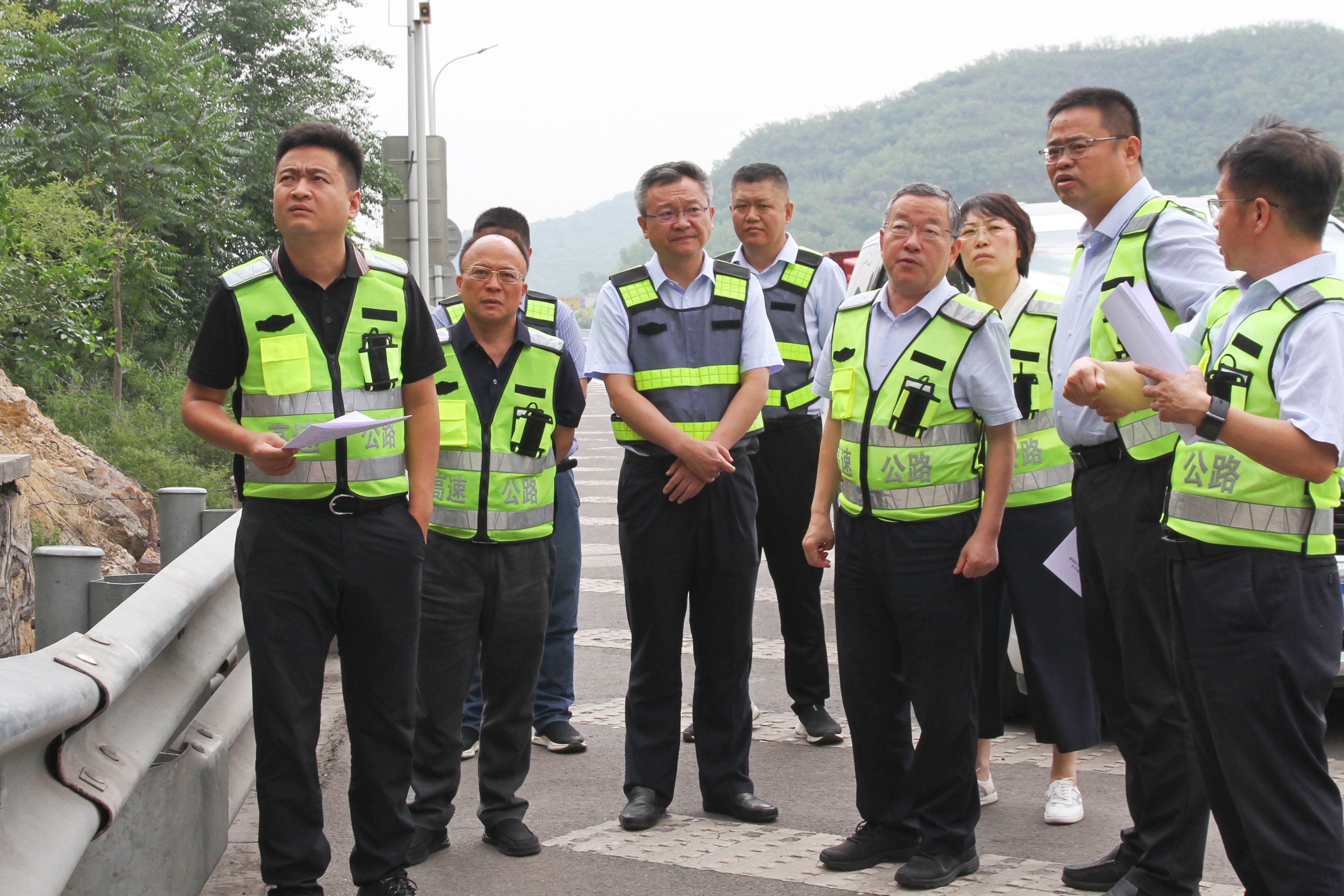 交投集團督導檢查市管山區(qū)高速地質(zhì)災害安全隱患排查整治工作